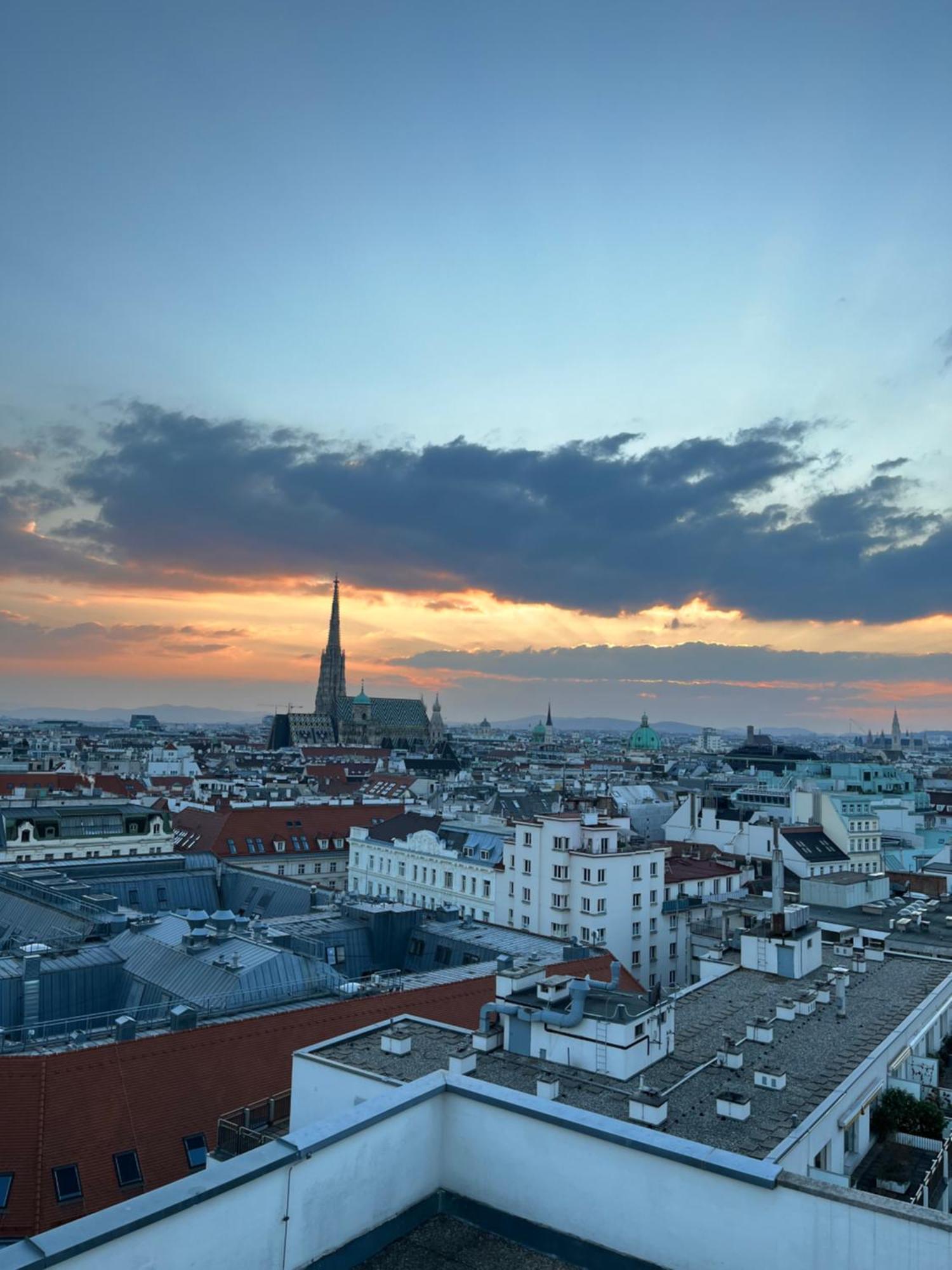 Center Apartment With 360° Rooftop Vienna Esterno foto